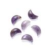 Adabele 8pcs Natural Purple Amethyst 18mm Hand Carved Moon Pendant Healing Gemstone Loose Rock Crystal Drop for Women Men Jewelry Making G3P-A2 view 1