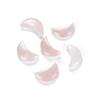 Adabele 8pcs Natural Pink Rose Quartz 18mm Hand Carved Moon Pendant Healing Gemstone Loose Rock Crystal Drop for Women Men Jewelry Making G3P-A3 view 1