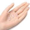 Adabele 8pcs Natural Pink Rose Quartz 18mm Hand Carved Moon Pendant Healing Gemstone Loose Rock Crystal Drop for Women Men Jewelry Making G3P-A3 view 2