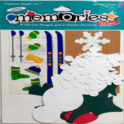 Frances Meyer, Inc. Memories to Keep Die-Cuts and Stickers, *Winter Days"