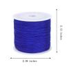Paybous 0.8mm Nylon Cord, Trim Thread for Chinese Knotting,Necklaces,Jewelry Making,Macram,Beading,Bracelets 110 Yards (Royal Blue) view 4