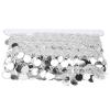 10 Yards Tassel Belly Chain, 10 Yards Belly Dance Chain Sequin, Belly Dance Tassel Belt Round Coin Hip Scarf National Clothes Supplies Accessories(Silver) view 1