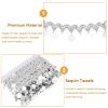 10 Yards Tassel Belly Chain, 10 Yards Belly Dance Chain Sequin, Belly Dance Tassel Belt Round Coin Hip Scarf National Clothes Supplies Accessories(Silver) view 3