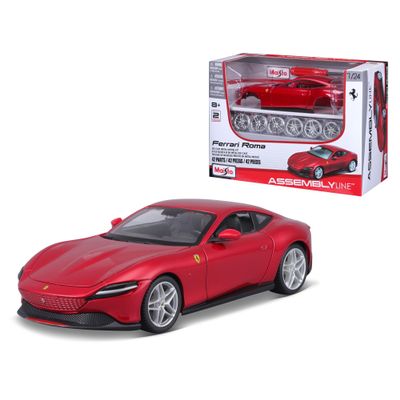 Maisto 1:24 Assembly Line Ferrari Roma, Red