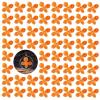 60PCS Pressed Flowers, Real Natural Orange Hydrangea Dried Flowers for Resin Scrapbooking DIY Candle Accessories Jewelry Art Crafts DIY Making view 1