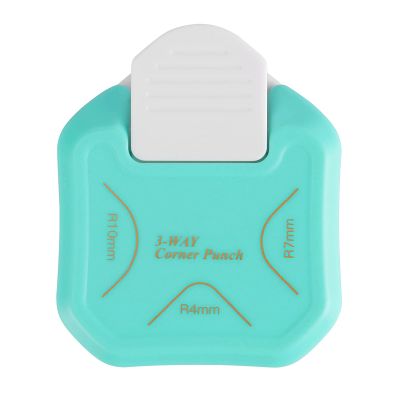 MyArTool 3 Way Corner Rounder Punch, 4mm, 7mm, 10mm 3 in 1 Corner Cutter for Paper Crafts, DIY Projects, Laminate, Photo Corner, Card Making and Scrapbooking