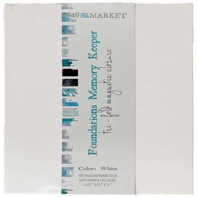 Memory Keep TRI-FOLD White