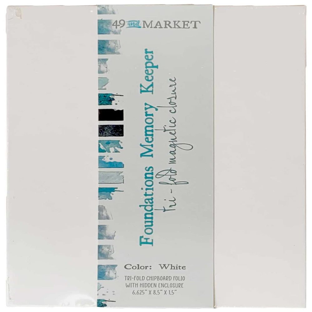 Memory Keep TRI-FOLD White
