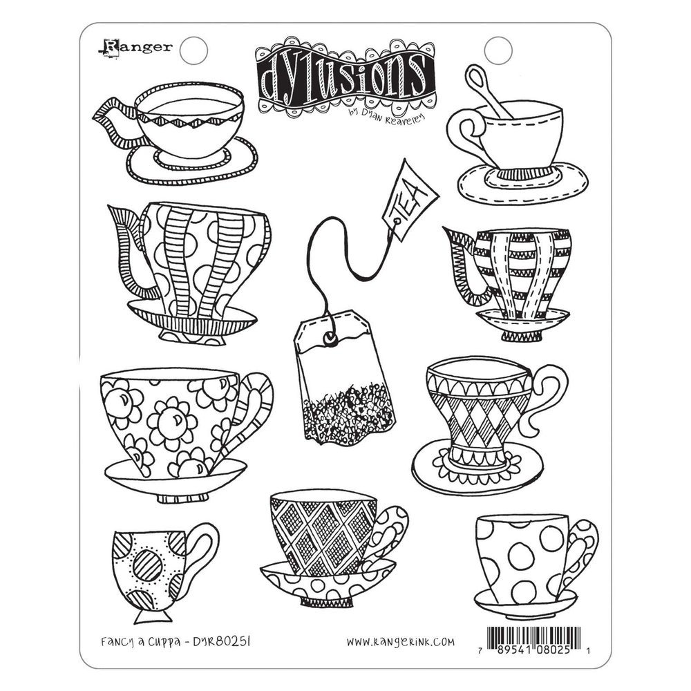 Ranger Dylusions Cling, Fancy A Cuppa
