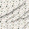 Spoonflower Fabric - Woodland Flowers Floral Deer Forest Girl Bear Printed on Minky Fabric by The Yard - Sewing Baby Blankets Quilt Backing Plush view 1