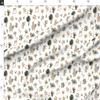 Spoonflower Fabric - Woodland Flowers Floral Deer Forest Girl Bear Printed on Minky Fabric by The Yard - Sewing Baby Blankets Quilt Backing Plush view 4