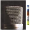 Trends International Tom Quartermaine - Retro Microphone Wall Poster, 22.375" x 34", Premium Poster & Clip Bundle view 1