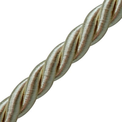 Trims by the Yard Reed Twisted Cord Ivory Cut Trim, 3/4"-5 Yard
