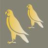 Stencils by Joanie Falcon Bird Desert Eagle Egyptian Southwest DIY Signs Joanie 9" x 12" view 4