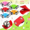 60 Pcs Shaker Musical Instruments Kids Party Favor Baby Learning Percussion Toy, Including 20 Wrist Hand Band Jingle Bells, 20 Egg Shakers and 20 Maracas Rattle Shaker Sand Hammers view 3