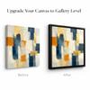 Canvas Floater Frame for 1 to 1.25 Inch Deep Gallery Wrapped Canvas, Modern Wood Grain Textured Floating Frame for Finished Oil Paintings & Wall Art, Durable Lightweight Polyresin, Made in USA (Black,16 x 24 Inch) view 2
