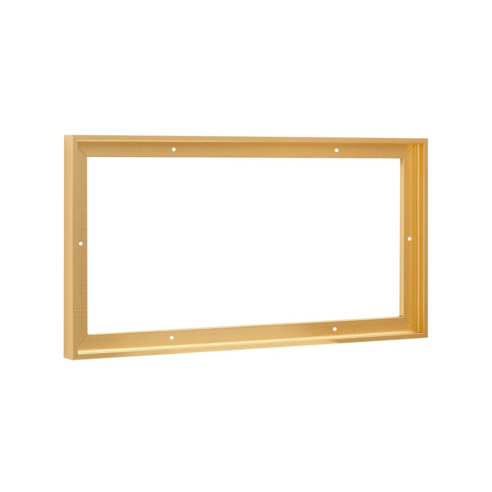 Pixy Canvas 15x30 inch Floater Frame for Canvas Paintings. 12 Colors. Floating Frame fits 5/8", 3/4" & max 7/8" Deep Stretched Canvas & Wood Panels (Brass Gold, 15 x 30 inch)