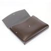 Firenze Bonded Leather Portfolio Carrying Case, Travel Case (Brown) view 2