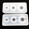 3PCS Small Sphere Silicone Resin Molds, TuNan Ball Epoxy Resin Casting Mould for Necklace Pendant Earring Jewelry Making DIY Art Craft view 3