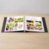 Large Photo Album Self Adhesive 4x6 5x7 6x8 8x10 Pictures Scrapbook Magnetic Album DIY Scrap Book 60 Sticky Pages Linen Cover DIY Photo Album with A Metallic Pen and DIY Accessories(SKY Blue) view 2