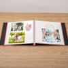 Large Photo Album Self Adhesive 4x6 5x7 6x8 8x10 Pictures Scrapbook Magnetic Album DIY Scrap Book 60 Sticky Pages Linen Cover DIY Photo Album with A Metallic Pen and DIY Accessories(Orange) view 3