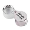 U-M PULABO Portable Handheld 30x21 Jewellers Loupe Magnifier Eye Glass Jewelry Appraisal 1Pcs Superior & Creative Popular, Silver view 1