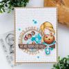 Friends Forever Circle Frame Dies for Card Making DIY Scrapbooking Metal Cutting Dies for Paper Crafting Arts Supplies Scrapbook Photo Album Decor Stencil Die Cuts Punch Temmplate Moulds view 2