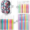 100pcs Crochet Hooks Set in Case Ergonomic Soft Grip Handles Weave Yarn Knitting Needles Kit and Crochet Needle Accessories Crochet Kit Complete Crochet Set for Beginners and Experiecced Crochet Lover view 2
