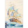 Magic needle Zweigart Edition Wind of Happiness Counted Cross Stitch Kit 27 x 40 cm view 1
