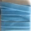 Vintage 3/8'' Velvet Ribbon Pastel Blue n Velvet ,5 -10 Yards-Made in France -Light Blue Velvet (3/8'' Aralia Rose Pink #495-10 yds) (3/8'' Velvet Ribbon Pastel Blue Velvet 10 Yards) view 2