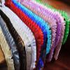 HZLXF1 lace 2.5CM Wide 3D Pleated Lace Ribbon Organza Fabric Lace Appliques Trim Guipure Cloth Suitable for Dress Sewing DIY Trimmings lace Trim (Color : White) view 3