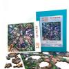 Wooden Jigsaw Puzzle for Adults - Uniquely Shaped Pieces - Made in The USA by FoxSmartBox - 270 Pieces - Six Geniuses view 2