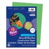 Prang Construction Paper, Bright Green, 9" x 12", 50 Sheets Per Pack, 10 Packs view 2