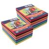 Prang Lightweight Construction Paper, 10 Assorted Colors, 6" x 9", 500 Sheets Per Pack, 2 Packs view 1