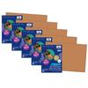 Prang Construction Paper, Brown, 12" x 18", 50 Sheets Per Pack, 5 Packs view 1
