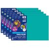 Tru-Ray Construction Paper, Turquoise, 12" x 18", 50 Sheets Per Pack, 5 Packs view 1