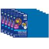 Tru-Ray Construction Paper, Blue, 12" x 18", 50 Sheets Per Pack, 5 Packs view 1