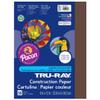 Tru-Ray Construction Paper, Dark Brown, 9" x 12", 50 Sheets Per Pack, 5 Packs view 2