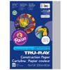 Tru-Ray Construction Paper, Gray, 9" x 12", 50 Sheets Per Pack, 10 Packs view 2