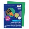 Prang Construction Paper, Holiday Green, 9" x 12", 50 Sheets Per Pack, 10 Packs view 2