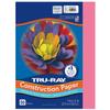 Tru-Ray Construction Paper, Shocking Pink, 9" x 12", 50 Sheets Per Pack, 5 Packs view 2