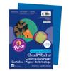 Prang Construction Paper, Bright Blue, 9" x 12", 50 Sheets Per Pack, 10 Packs view 2