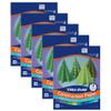 Tru-Ray Construction Paper, Cool Assorted, 9" x 12", 50 Sheets Per Pack, 5 Packs view 1