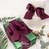 Ribbli Burgundy Grosgrain Ribbon, 3 inches x Continuous 10 Yards, Use for Bows DIY Hair Accessories,Gift Wrapping, Craft and Sewing view 2