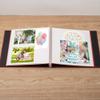 HoneyTolly Large Photo Album Self Adhesive 4x6 8x10 10x12 13"x12.8" Magnetic Scrapbook Album 12.6"x11" Inch 60 Sticky Pages Linen Cover DIY Photo Album with A Metallic Pen and DIY Stickers(Red) view 3
