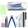 Spilay 16 Pcs Hobby Building Model DIY Tool Kit, Modeler Basic Miniature Handmade Craft Tools Set for Dollhouse Miniature Building view 1