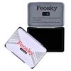 Feosky Ink Pads for Rubber Stamps Extra Large Size 5-1/2" by 3-4/5" inches (Black) view 1