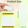 NUOBESTY Washi Paper Decorative Tape, 15X5CM, Light Green, 40Pcs, Adhesive Tapes for Indoor Use for Colleagues and Friends view 2