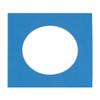 5x5 Mat for 7x7 Frame - Precut Bay Blue Circle Shaped Photo Mat Board Opening - Acid Free Matte to Protect Your Pictures - Bevel Cut for Family Photos, Pack of 10 Matboards view 4