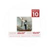 10x10 Mat for 20x20 Frame - Precut Mat Board Acid-Free White 10x10 Photo Matte Made to Fit a 20x20 Picture Frame, Premium Matboard for Family Photos, Show Kits, Art, Picture Framing, Pack of 10 Mats view 1